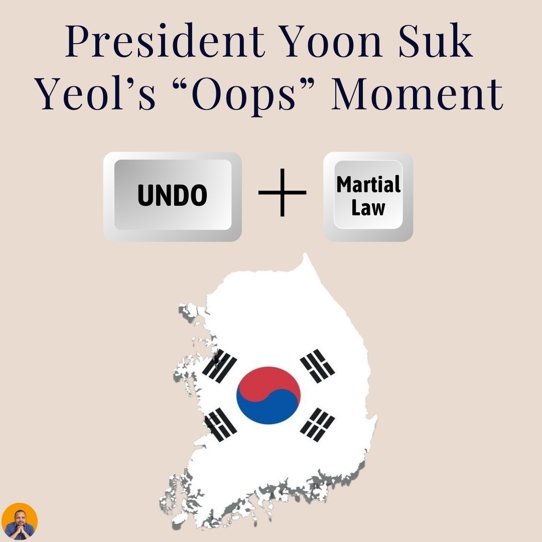 Yoon Suk Yeol’s Martial Law “Oopsie”